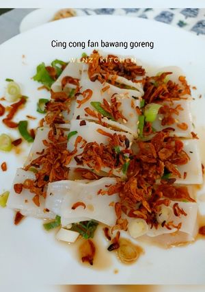 Foto resep Cing cong fan bawang goreng (Resep dasar)