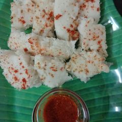 A picture of Idli Dhokla.