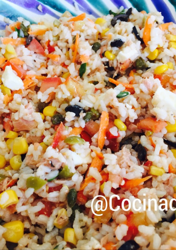 Una foto de Ensalada de arroz