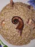 Risotto al Polpo e Potage Parmentier
