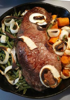 A picture of Buttered Roast Beef.
