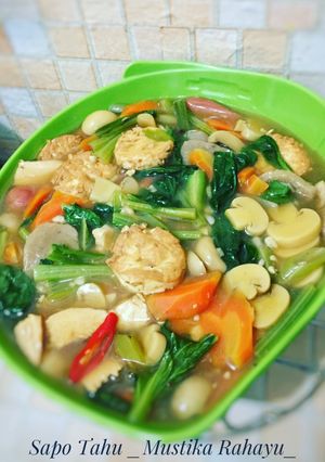 Foto resep Sapo tahu