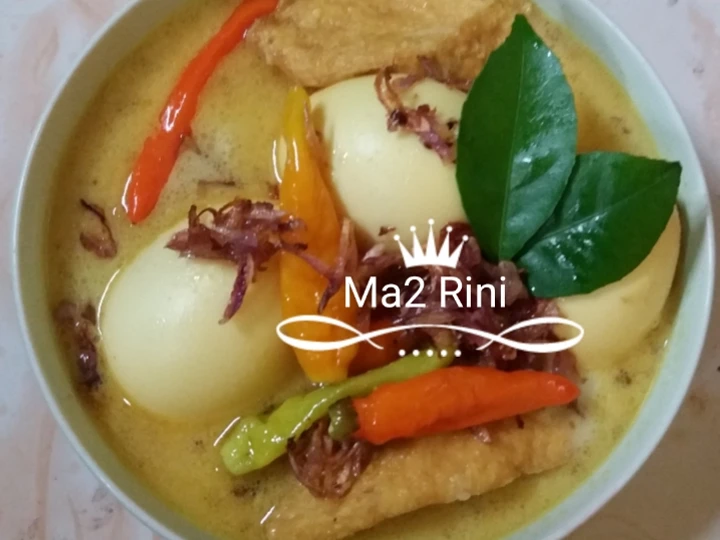 Langkah Gampang Membikin Resep Terik Telur &amp;amp; Tahu yang Lezat Anti Ribet, Sempurna