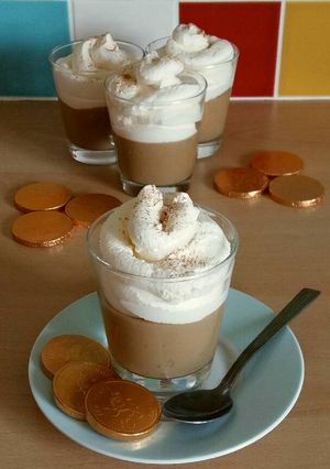 A picture of Vickys St Patricks Day Irish Coffee Desserts DF EF SF NF.