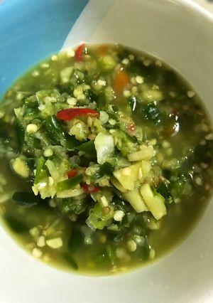 รูปของ น้ำจิ้มซีฟู้ด แบบตำเอง🥣