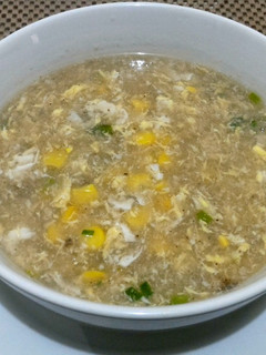 Foto resep Sup jagung telur