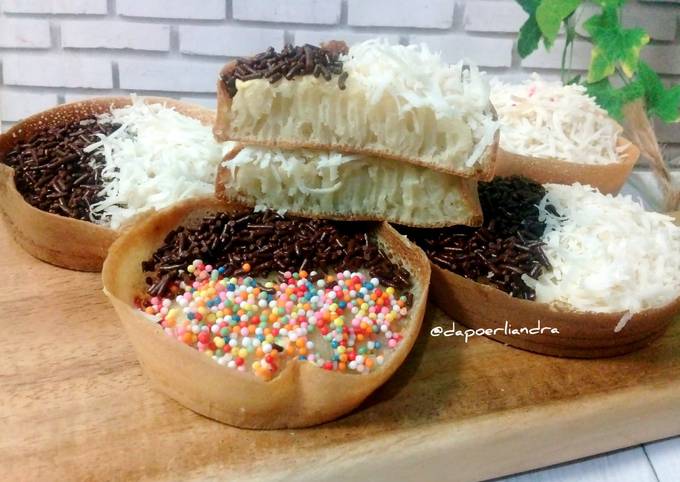 Martabak mini lembut bersarang