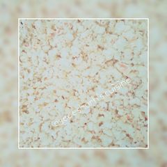 A picture of Home made popcorn with milk.