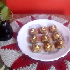 A picture of Chocolate coconut burfi.