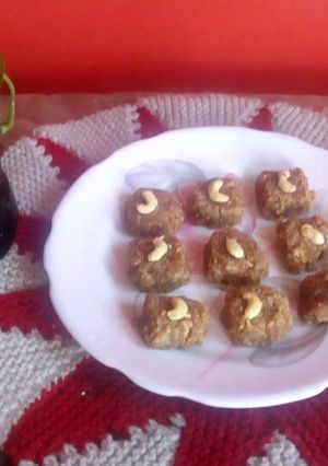A picture of Chocolate coconut burfi.