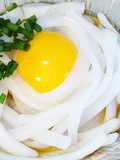 Gluten-Free Udon Made with Rice Flour and Potato Starch