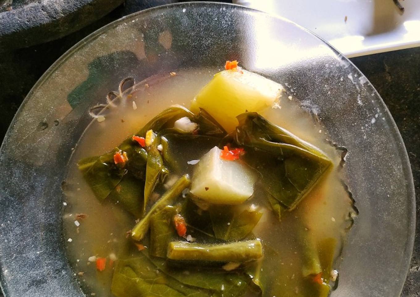 Sayur asem tetelan daging