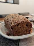 Budín crumble de coco