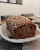 Budín crumble de coco