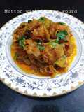 Mutton with bitter Melon/Gourd