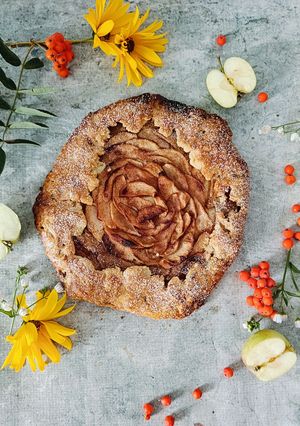 Zdjęcie przepisu Tarta rustykalna.