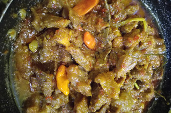 Resep Oseng mercon sapi Praktis