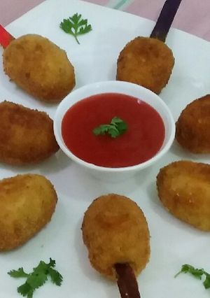 A picture of Chicken pop stick.
