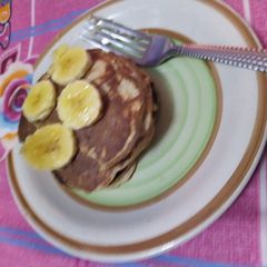 A picture of Oatmeal pancake.