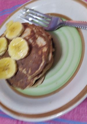 A picture of Oatmeal pancake.