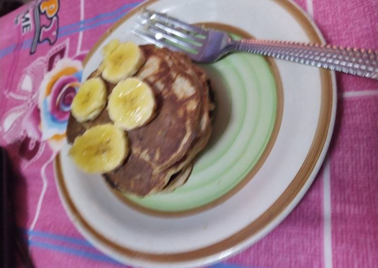 Simple Way to Make Quick Oatmeal pancake