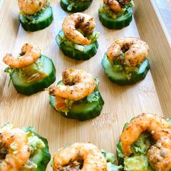 A picture of Healthy canapés.