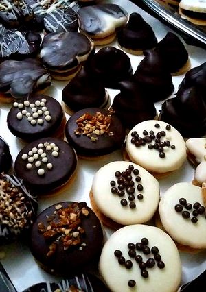 Una foto de Masas secas, con Masa de los Alfajores tipo de maicena.🔝🥯