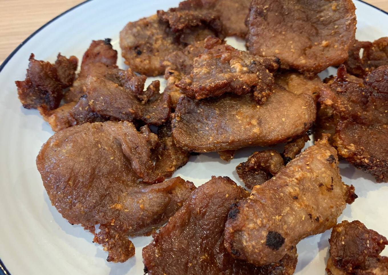 Daging babi goreng ketumbar