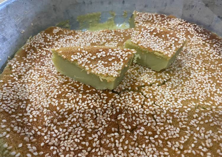 Cara Buat Kuih Bakar Pandan yang Cepat