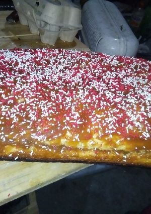 Una foto de Torta Bizcochuelo en Bolsita 😋😍😘