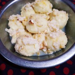 A picture of Baked rasgulla.