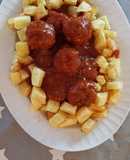 Albóndigas con passata de tomate
