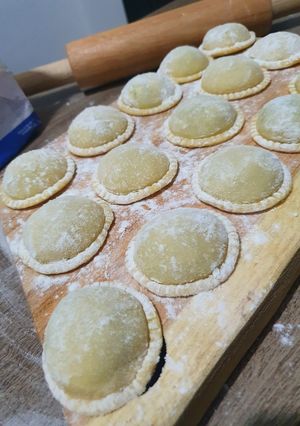 Una foto de Sorrentinos Rellenos