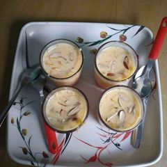 A picture of Mango fruit shake.
