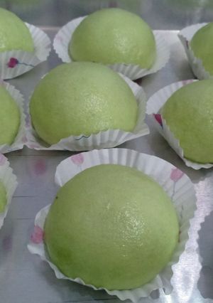 Foto resep Bakpao Pandan Santan gurih lembut