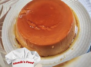 Una foto de Flan de Queso Cottage