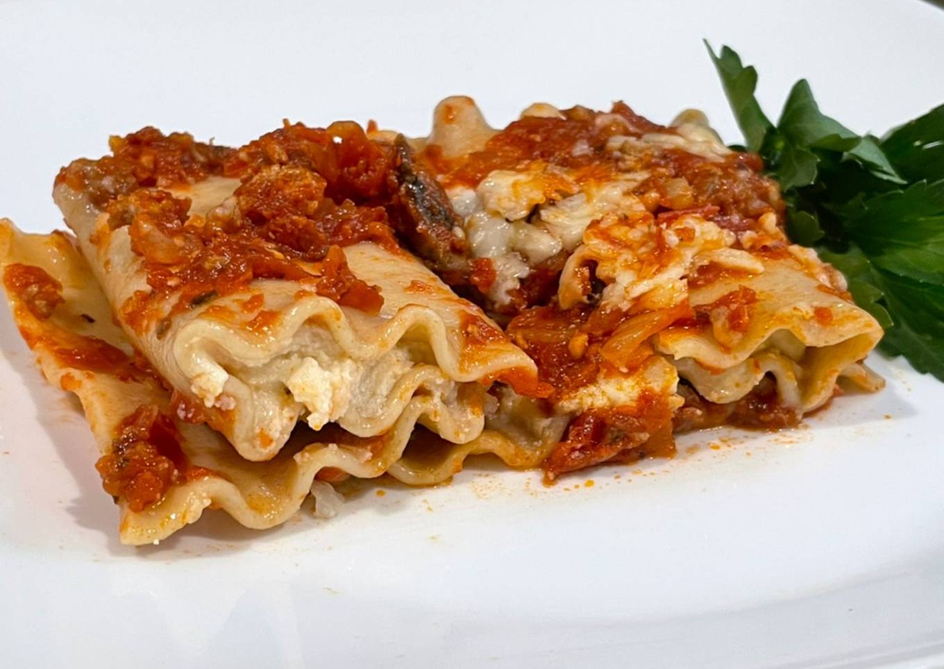 â€œLazyâ€ Manicotti With Meat Sauce