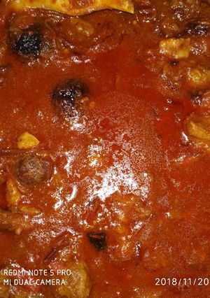 A picture of Apricot walnut mutton.