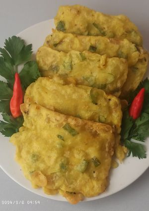 Foto resep Tempe Balut Tepung Bumbu Kuning