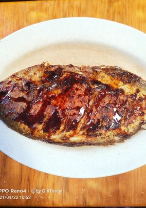 Foto resep Gurame bakar teflon