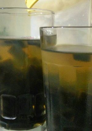 Foto resep [Minuman Buka Puasa] Es Cincau Sirup Leci