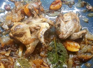 Foto principal de Tordos Worcestershire Encebollados al Ajillo
