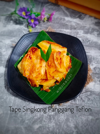 Cara Membuat Tape Singkong Panggang Teflon Murah