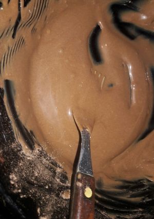 Una foto de Crema de dulce de leche