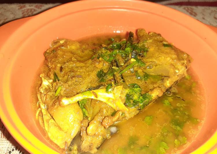 Easy Cheap Dinner Fish Head curry/gravy