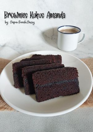 Foto resep Brownies Kukus Amanda Homemade
