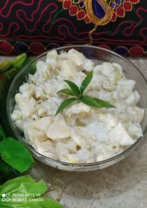 A picture of Macorani salad.