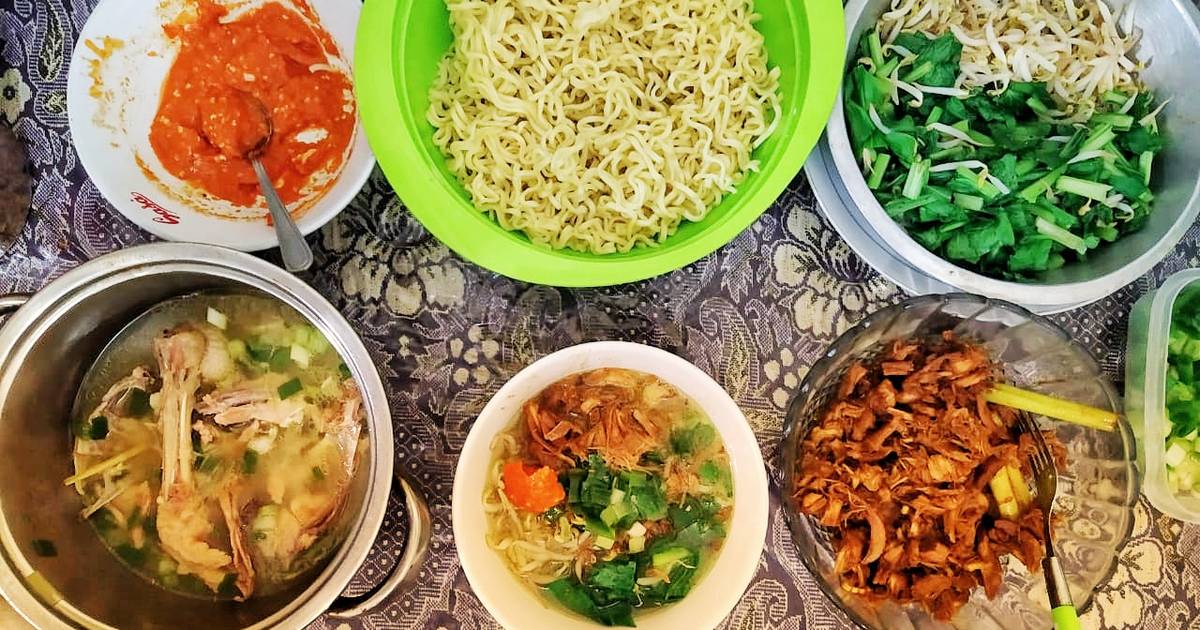 Resep Mie Ayam Kampung Oleh Ibuk Kanzia Cookpad