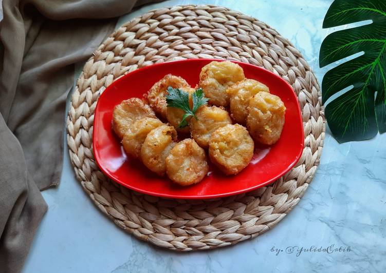 Perkedel kentang & Singkong (pelengkap soto banjar)