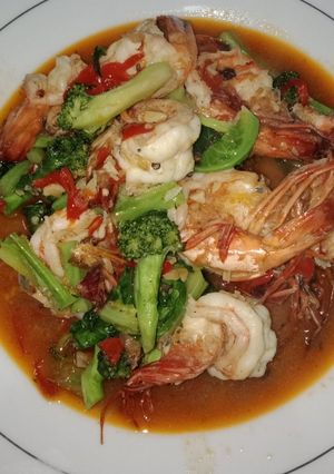 Foto resep Udang mentega pedas manis#bikinramadanberkesan